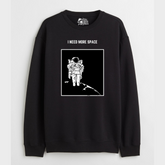 "I Need More Space - Cozy Delight: Winter Bliss Unisex Oversized Sweatshirt (400 GSM)"