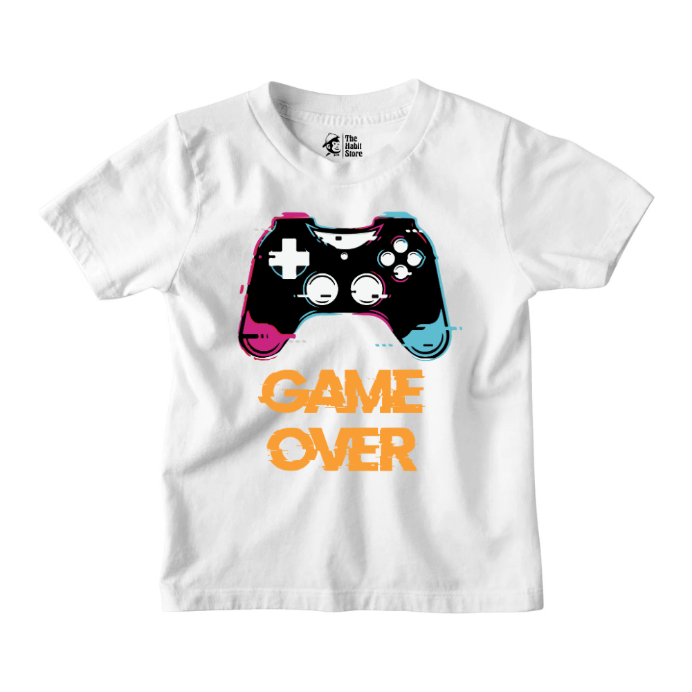 Game Over Kids' T-Shirts for Nonstop Smiles!