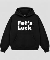 You Thought What? Black Boxy Hoodie – 100% Cotton Fleece