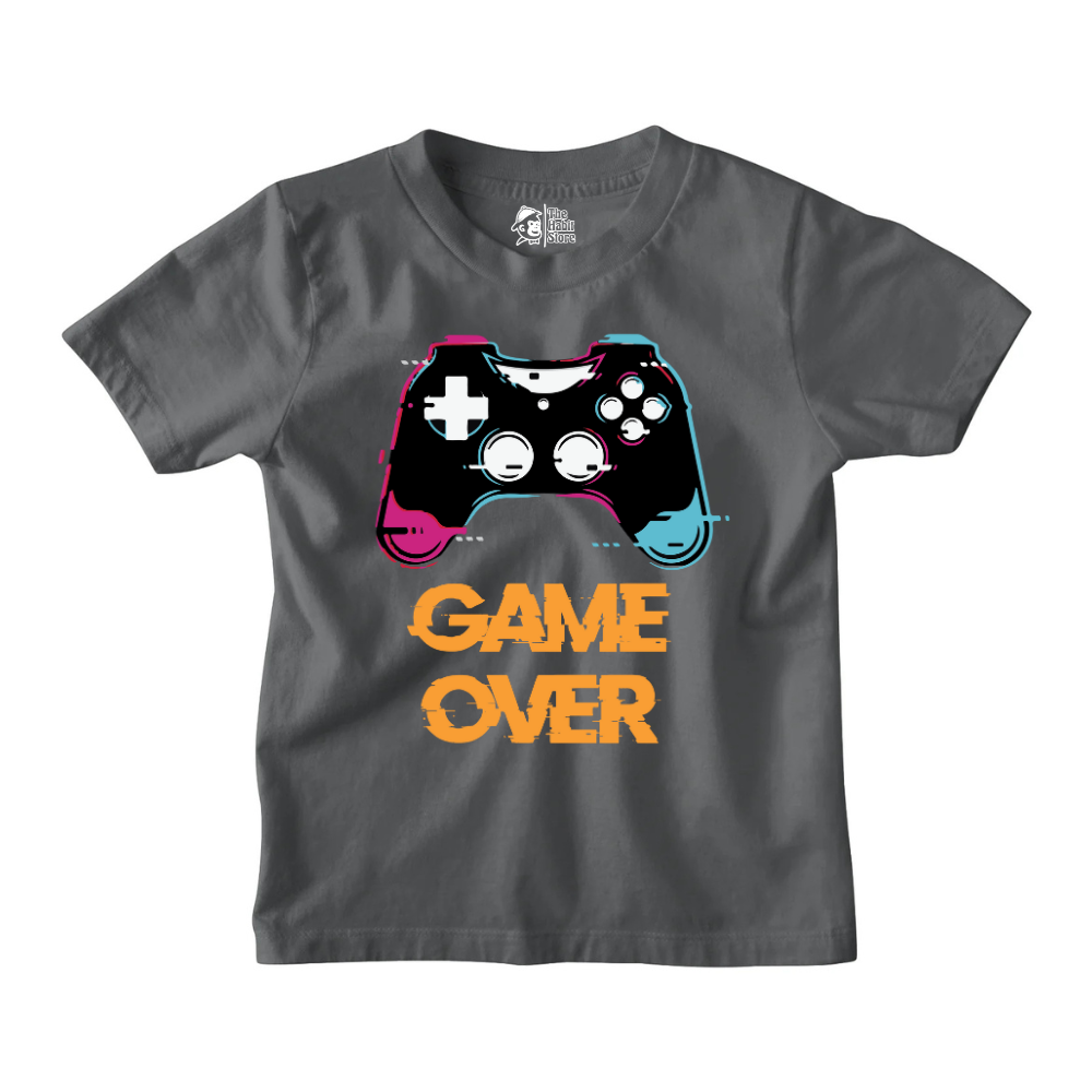 Game Over Kids' T-Shirts for Nonstop Smiles!