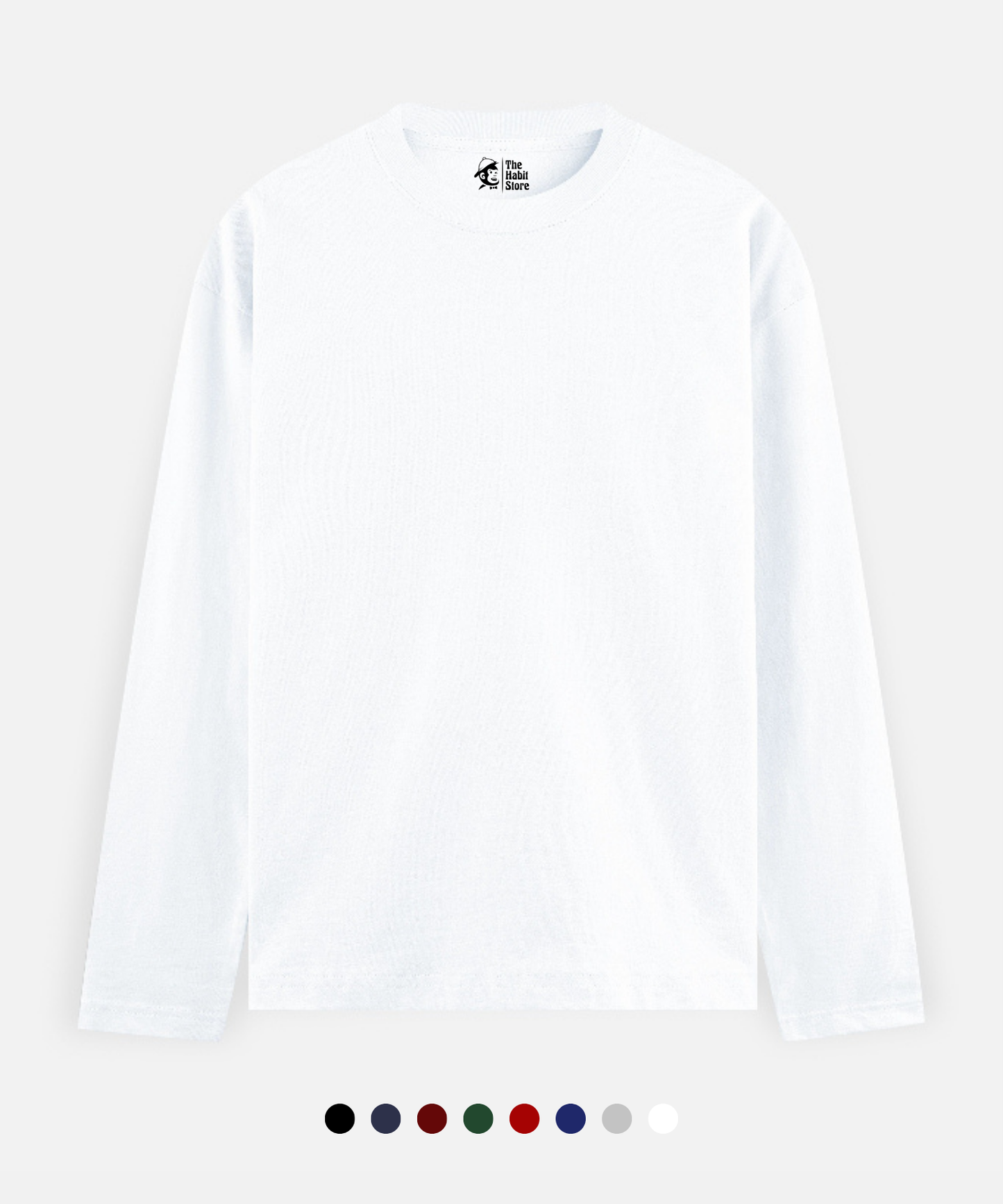 Classic Solid Unisex Full Sleeve Round Neck T-shirt – 8 Essential Colours
