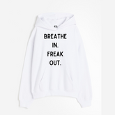 "Breathe In Freak Out - Oversized Winter Dreams: Premium 400 GSM Hoodies"