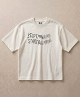 Start Drinking - Premium French Terry Oversized T-shirt