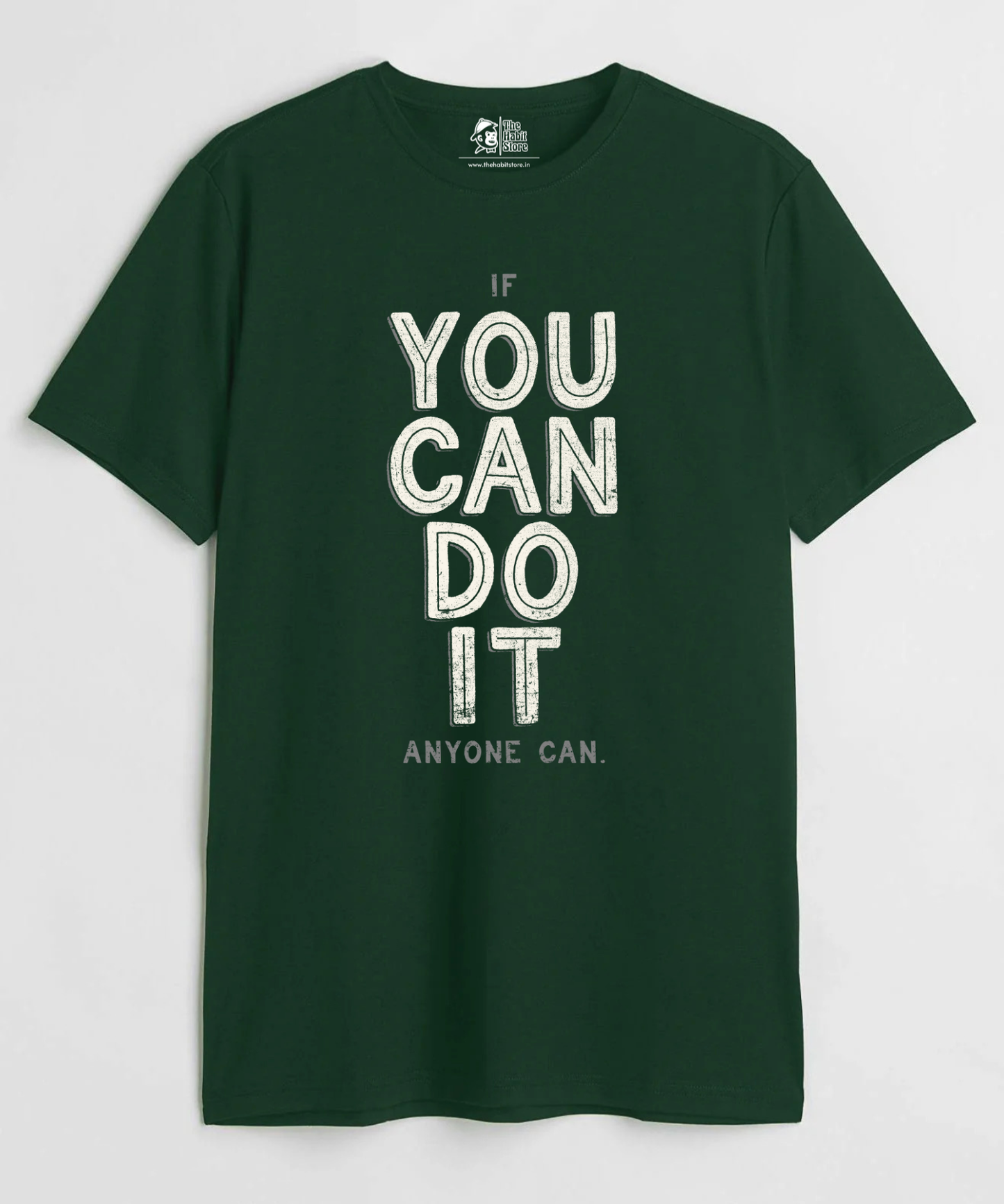You Can Do It Unisex Round Neck Half Sleeve T-shirt