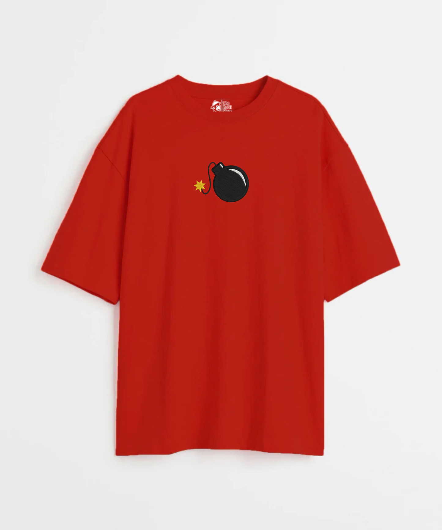 Bombshell 💣 Embroidered 240 GSM Unisex Oversized T-shirt