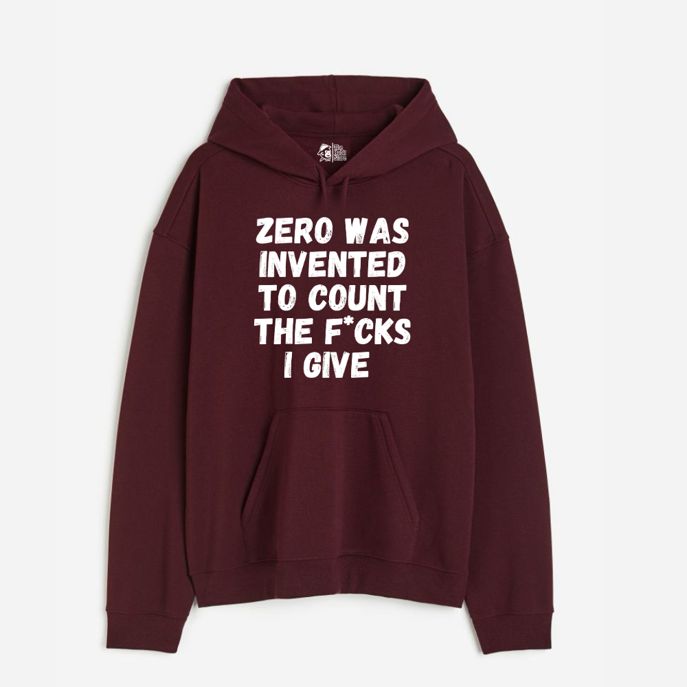 "This is What Zero Was Invented For - Oversized Winter Dreams: Premium 400 GSM Hoodies"