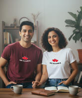 Her Favourite / His Favourite – Couple Regular Fit T-shirts (Set of 2)