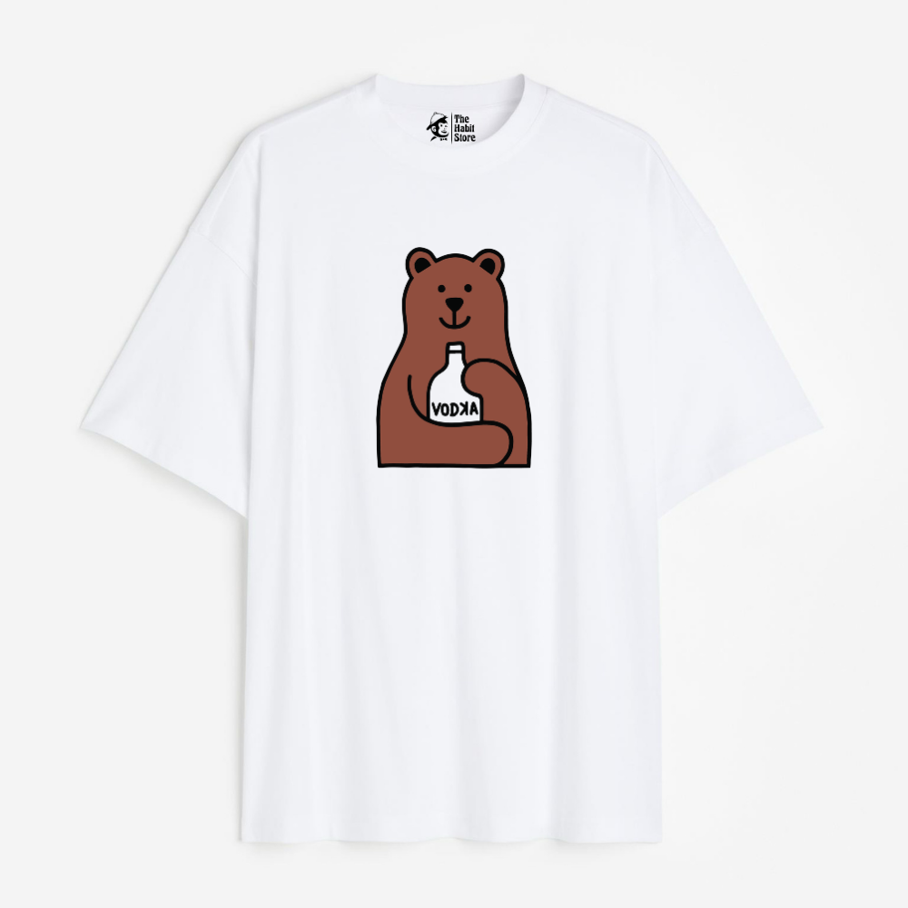 Vodka Lightweight 180 GSM Unisex Oversized T-shirts