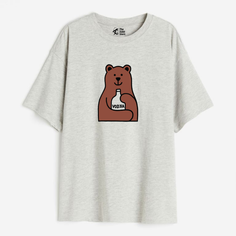 Vodka Lightweight 180 GSM Unisex Oversized T-shirts