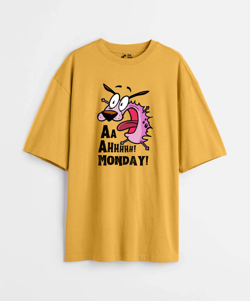 Monday! 240 GSM Unisex Oversized T-shirt