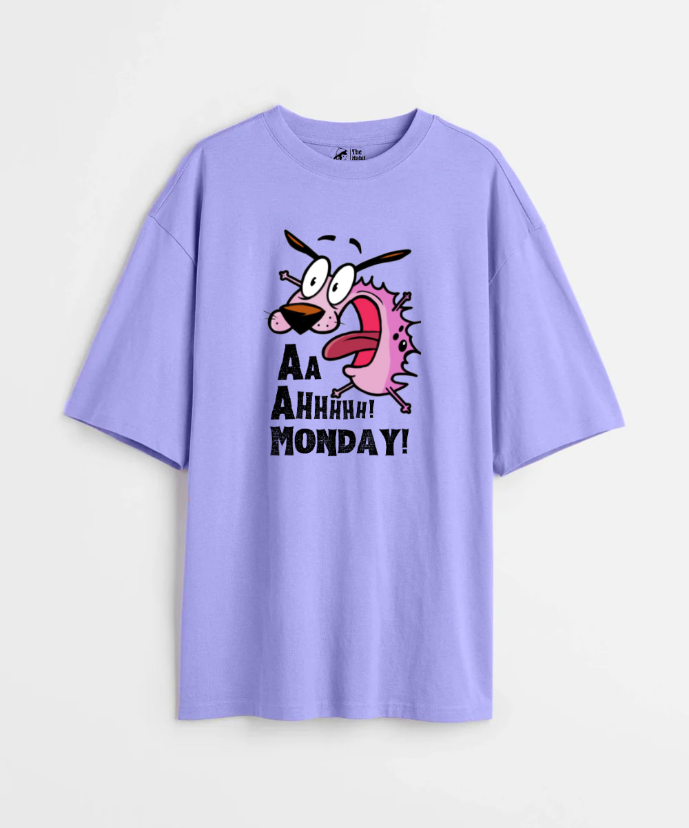 Monday! 240 GSM Unisex Oversized T-shirt