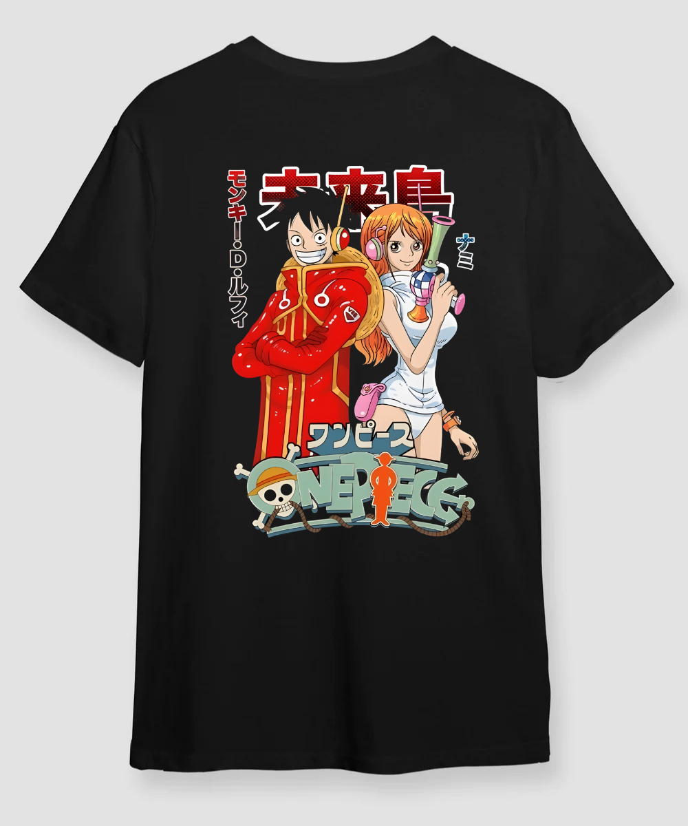 Luffy & Nami – One Piece – Unisex Regular Fit T-shirt