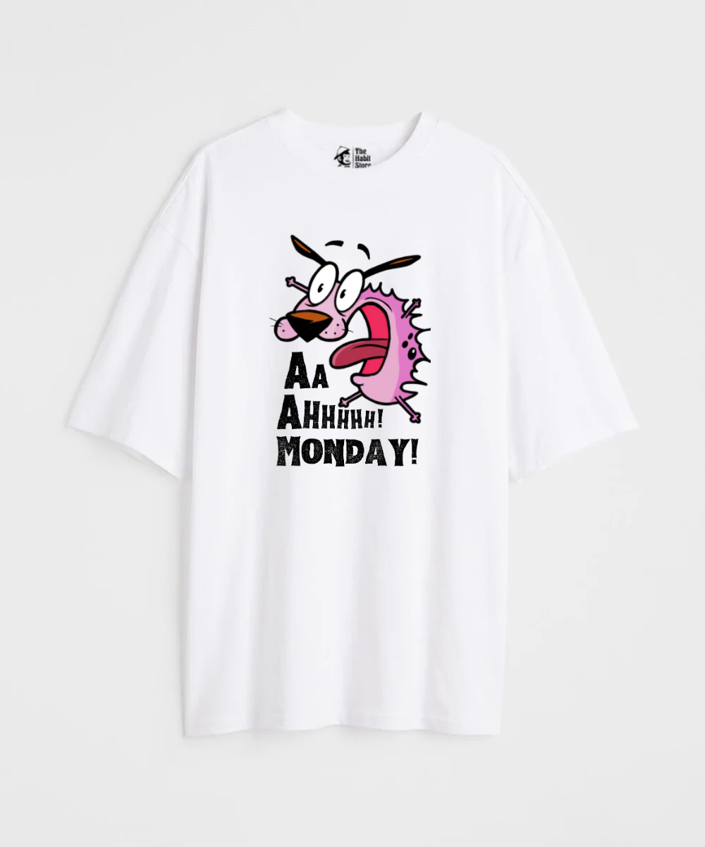Monday! 240 GSM Unisex Oversized T-shirt