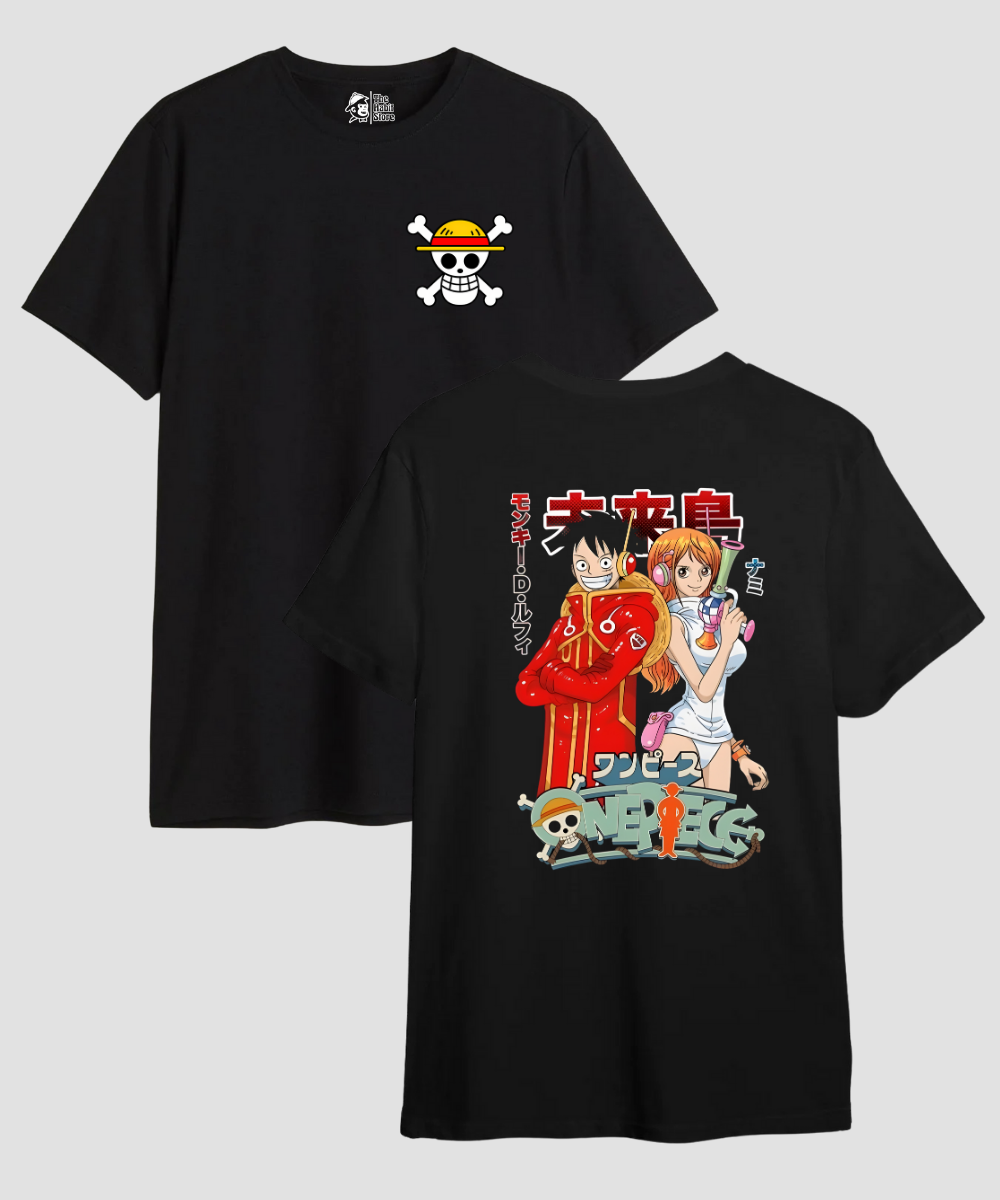 Luffy & Nami – One Piece – Unisex Regular Fit T-shirt