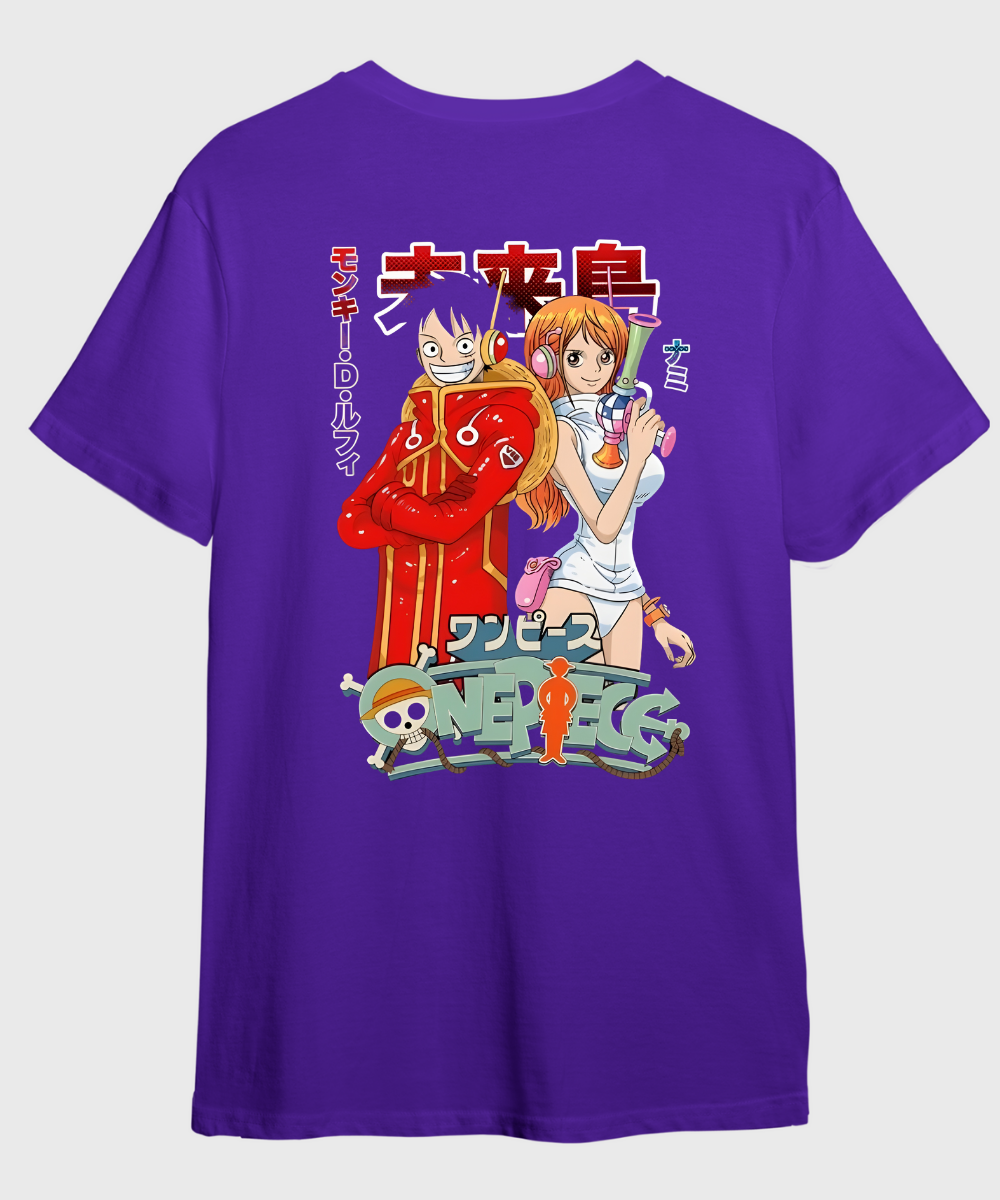 Luffy & Nami – One Piece – Unisex Regular Fit T-shirt