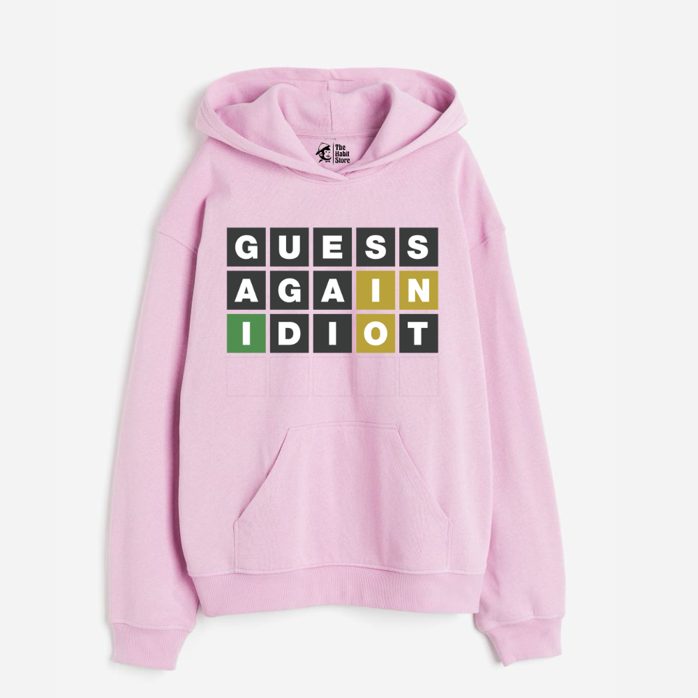"Guess Again - Oversized Winter Dreams: Premium 400 GSM Hoodies"