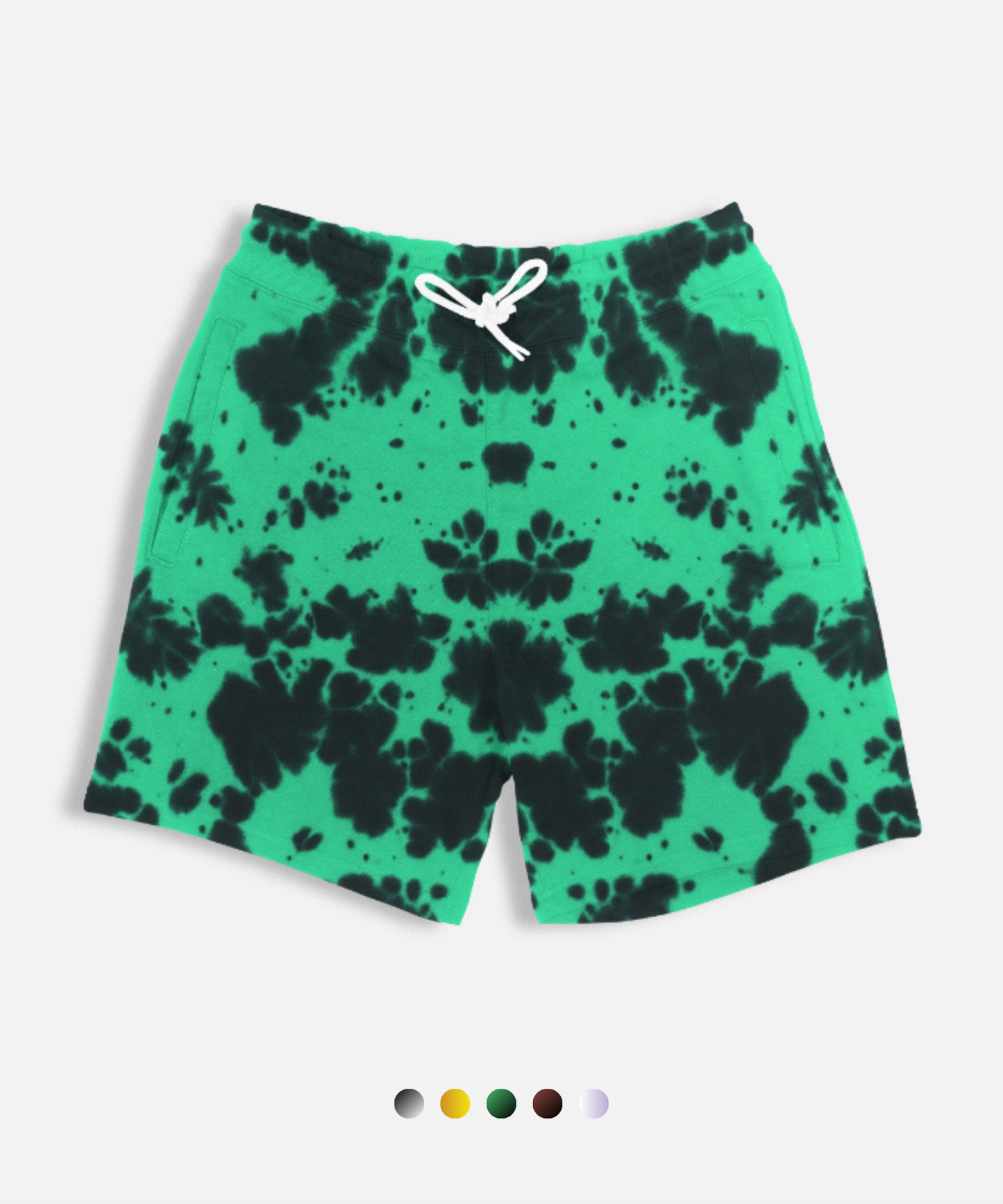 Expressive Tie-Dye Shorts – 5 Unique Shades (260 GSM)