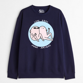 "Less Egos More Amigos - Cozy Delight: Winter Bliss Unisex Oversized Sweatshirt (400 GSM)"