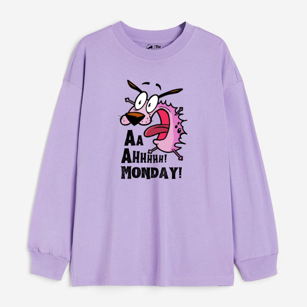 "Monday! Cozy Delight: Winter Bliss Unisex Oversized Sweatshirt (400 GSM)"