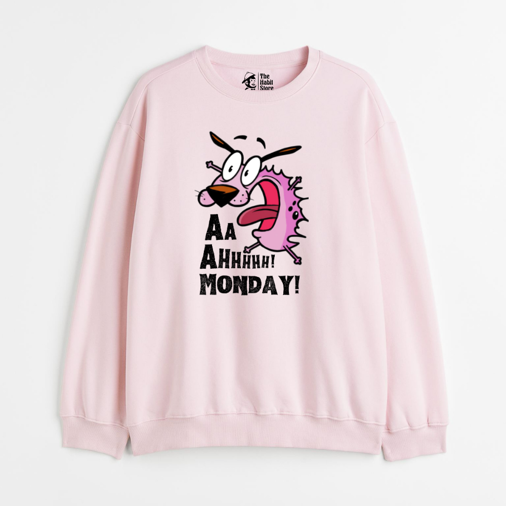 "Monday! Cozy Delight: Winter Bliss Unisex Oversized Sweatshirt (400 GSM)"