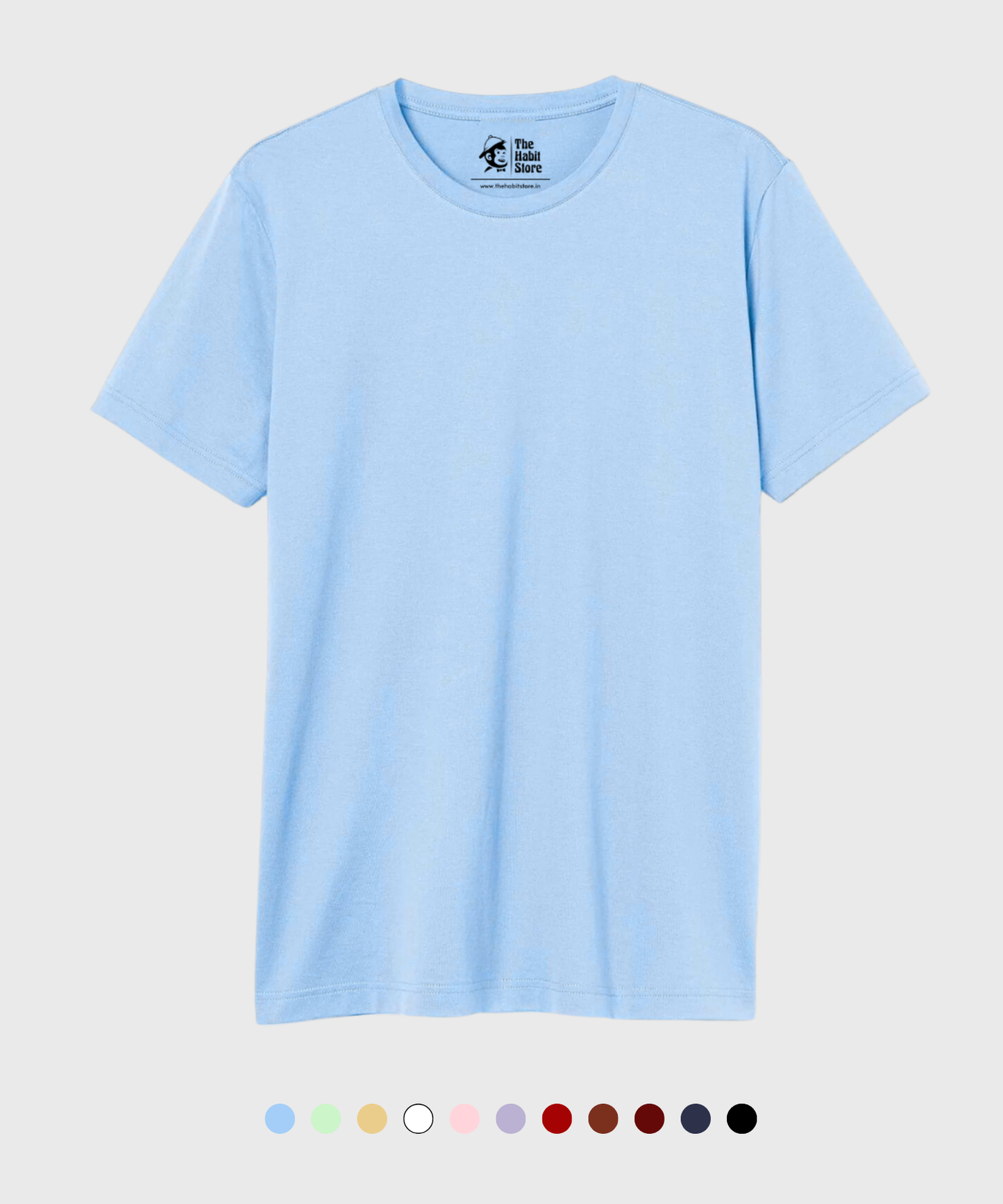 Classic Solid Unisex T-shirt – 11 Exciting Colours