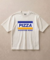 Payment By 🍕 - Premium French Terry Oversized T-shirt