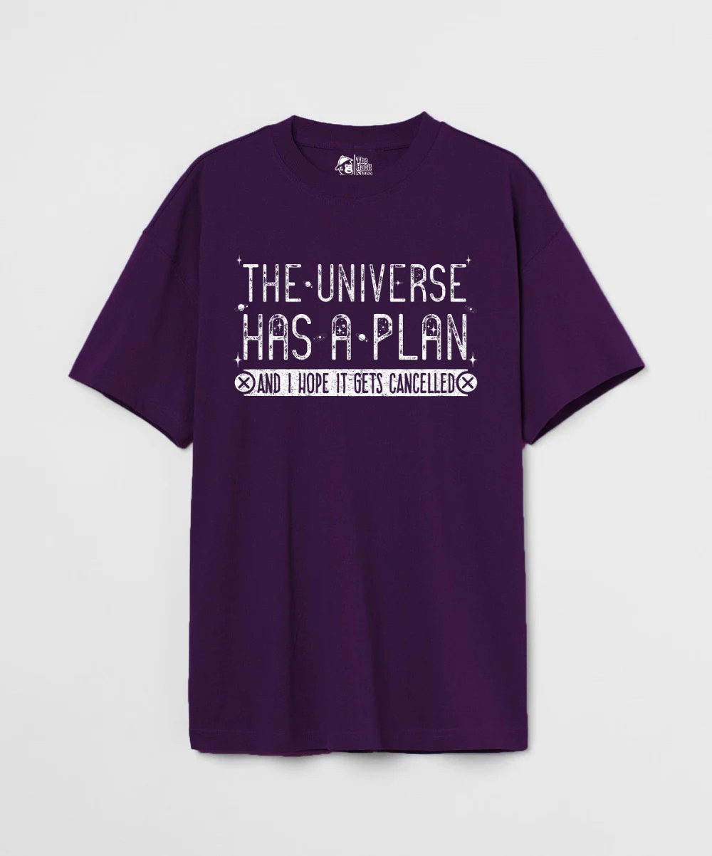 The Big Picture 240 GSM Unisex Oversized T-shirt