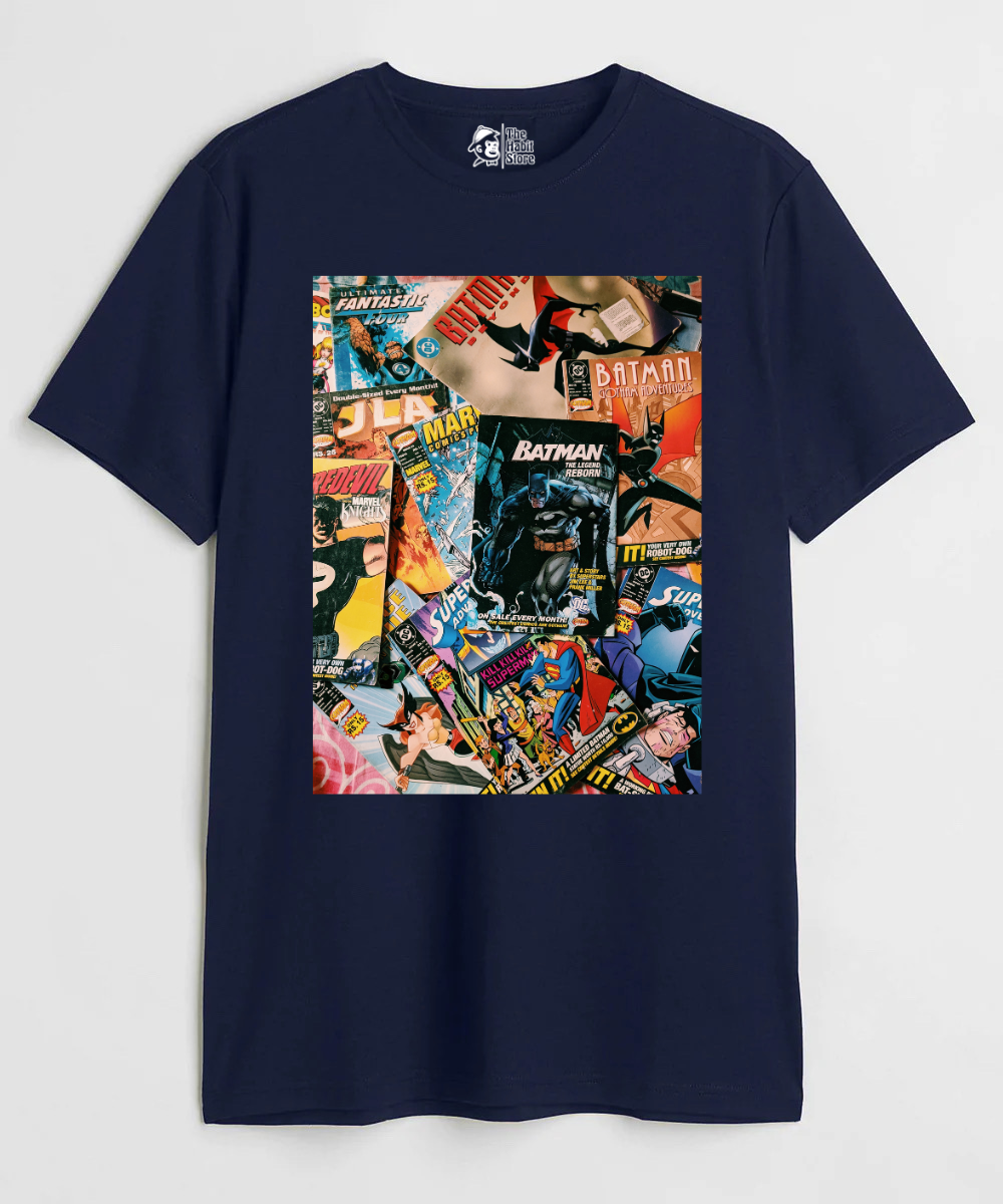Star Comics Unisex Round Neck Half Sleeve T-shirt