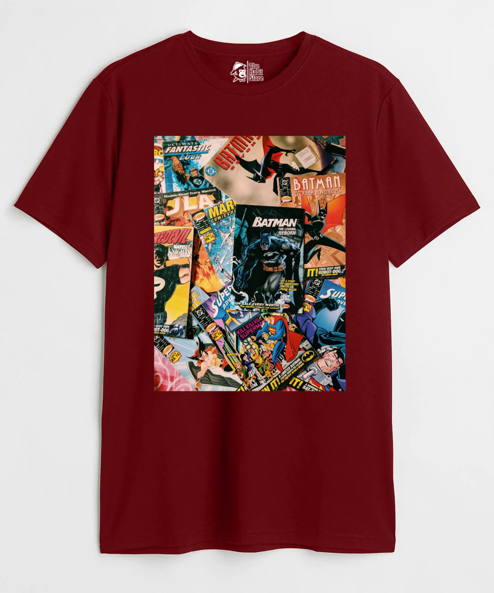 Star Comics Unisex Round Neck Half Sleeve T-shirt