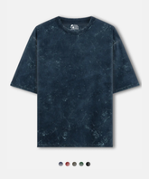Statement Acid Wash Oversized Unisex T-shirt – 5 Bold Shades (240 GSM)