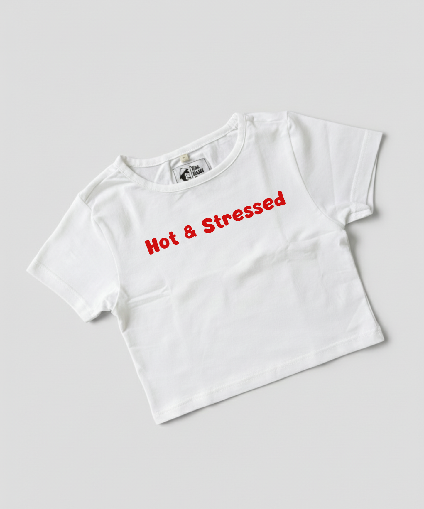 Hot & Stressed Women’s Baby Tee