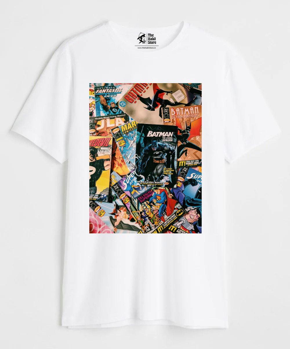 Star Comics Unisex Round Neck Half Sleeve T-shirt