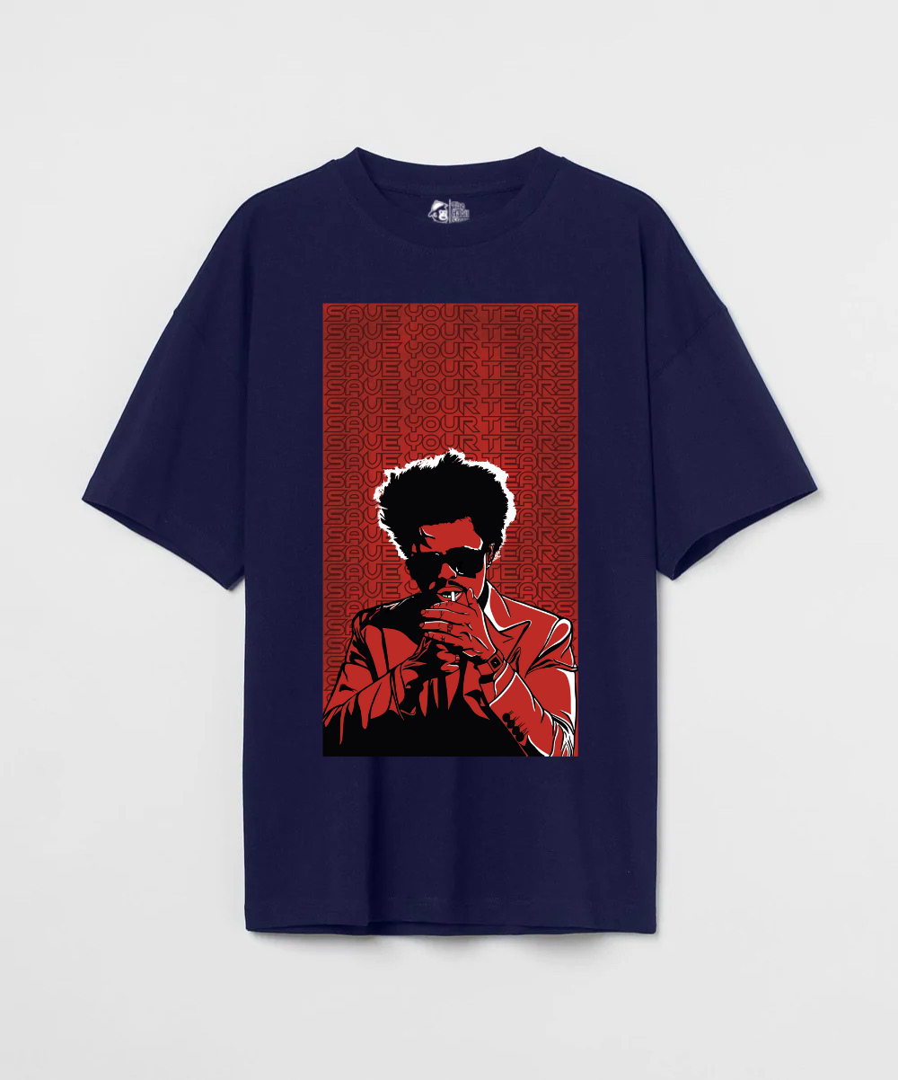Save Your Tears 240 GSM Unisex Oversized T-shirt