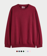 Cozy Delight: Unisex Heavyweight Oversized Sweatshirt – 7 Winter-Ready Colours (400 GSM)"