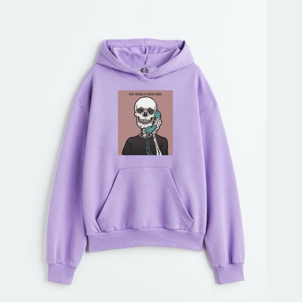 "You Should Have Died - Oversized Winter Dreams: Premium 400 GSM Hoodies"