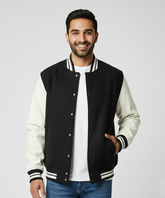 Classic Varsity Jacket | Unisex, Premium Fit - 6 Winter-Ready Colours (300 GSM)