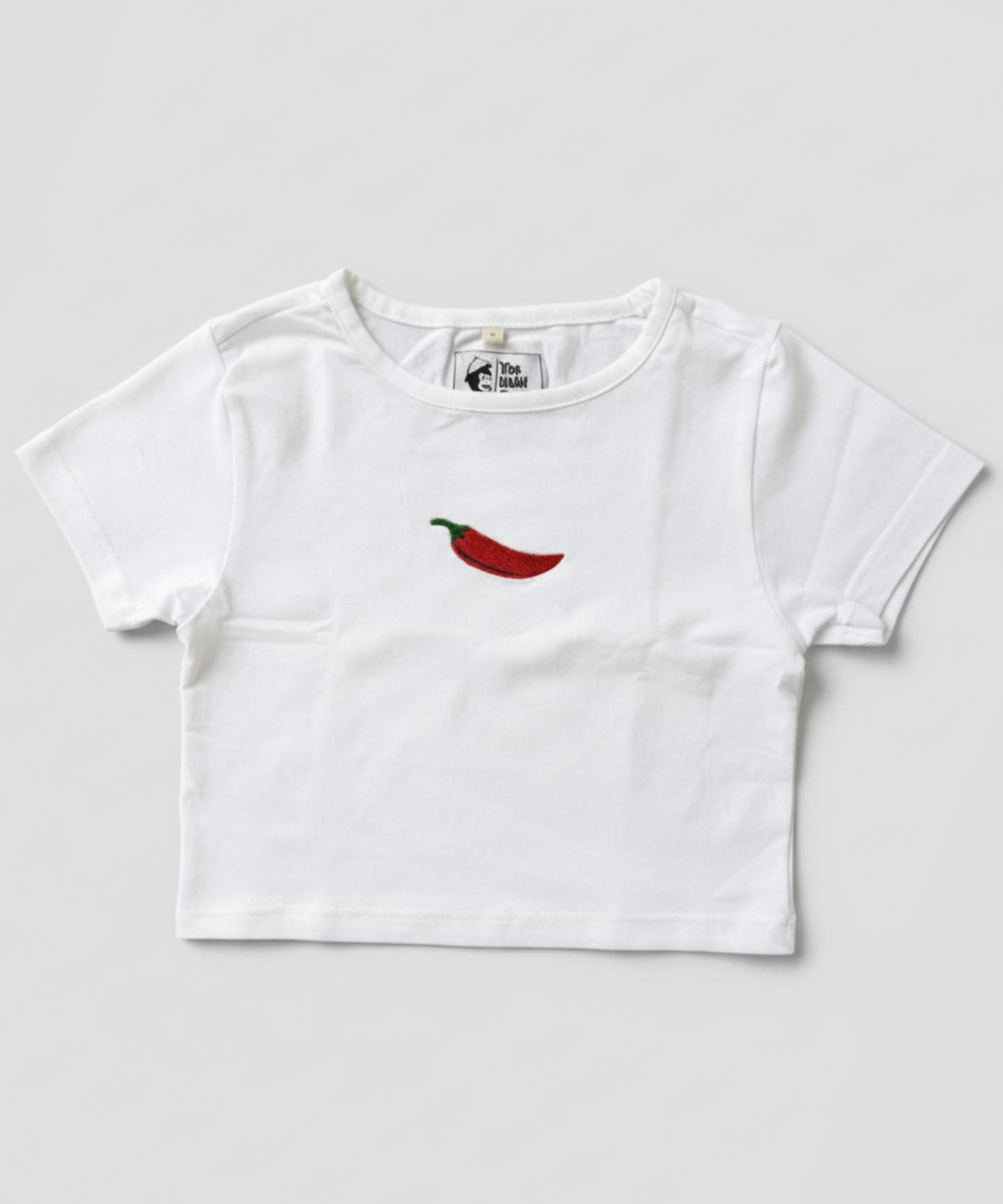 Too Hot To Handle 🌶 – Embroidered Baby Tee