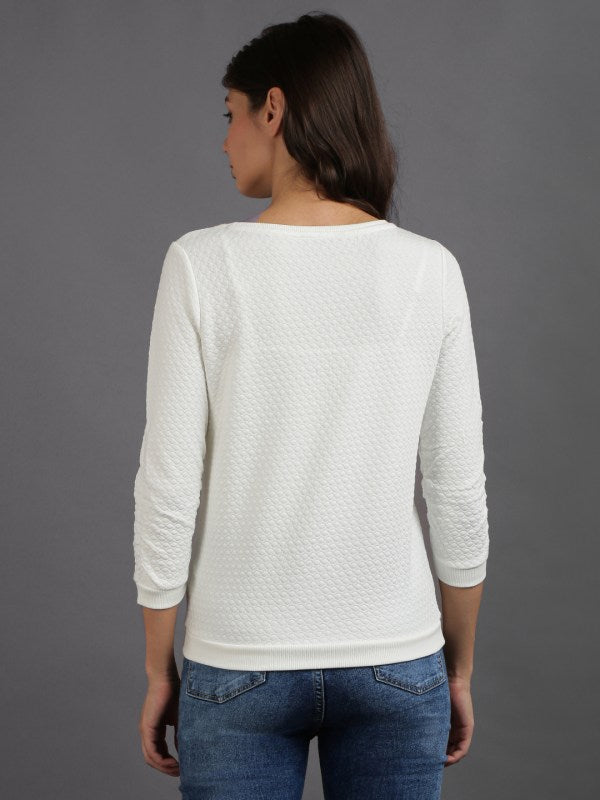 White Solid Top