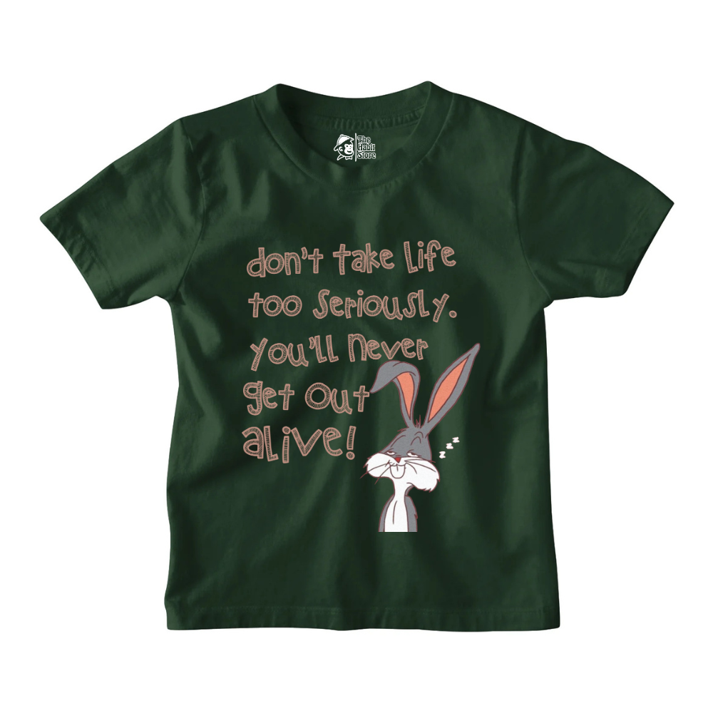 Don't Take Life Seriously Kids' T-Shirts for Nonstop Smiles!