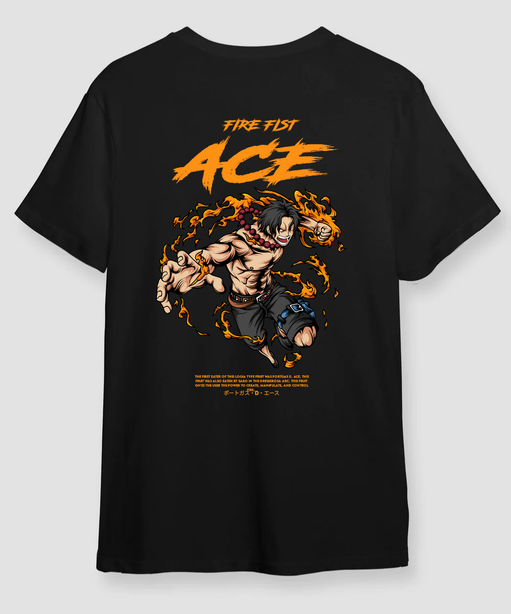 Fire Fist Ace – One Piece – Unisex Regular Fit T-shirt
