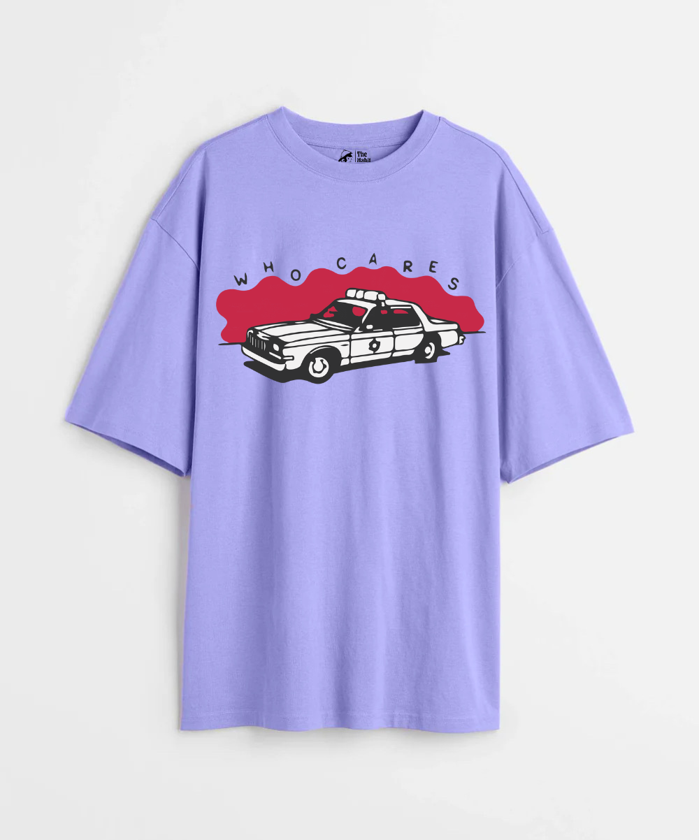 Who Cares 240 GSM Unisex Oversized T-shirt