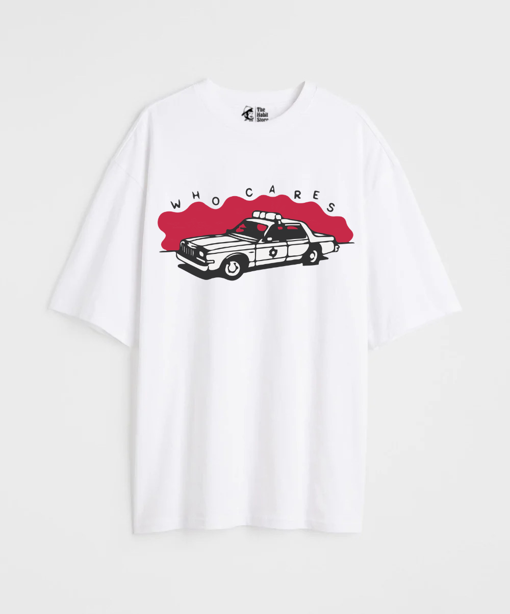 Who Cares 240 GSM Unisex Oversized T-shirt