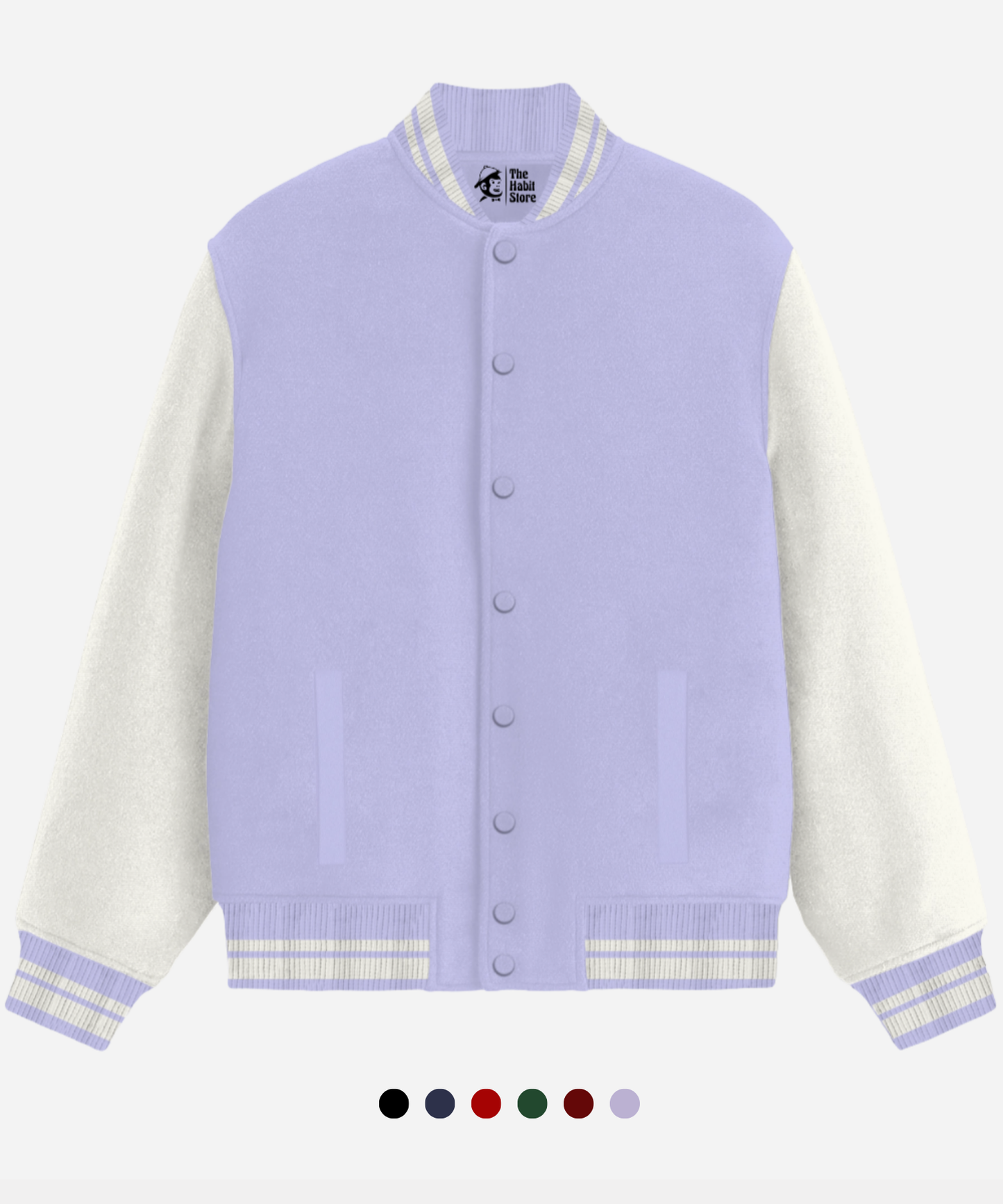 Classic Varsity Jacket | Unisex, Premium Fit - 6 Winter-Ready Colours (300 GSM)