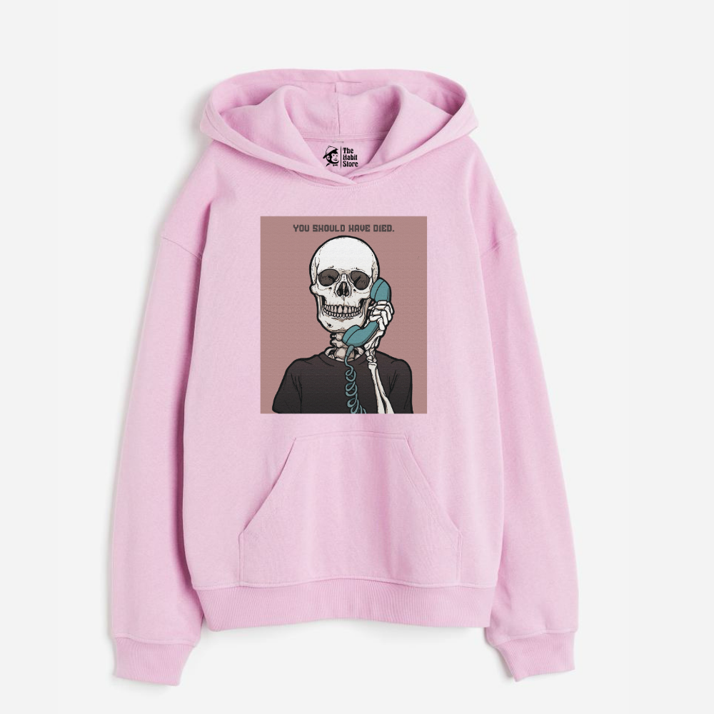"You Should Have Died - Oversized Winter Dreams: Premium 400 GSM Hoodies"