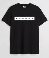 ABCDEFUCKOFF - Regular Fit Unisex T-Shirt