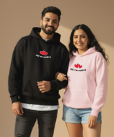 Her Favourite / His Favourite – Couple Oversized Hoodies (Set of 2) | Premium 400 GSM