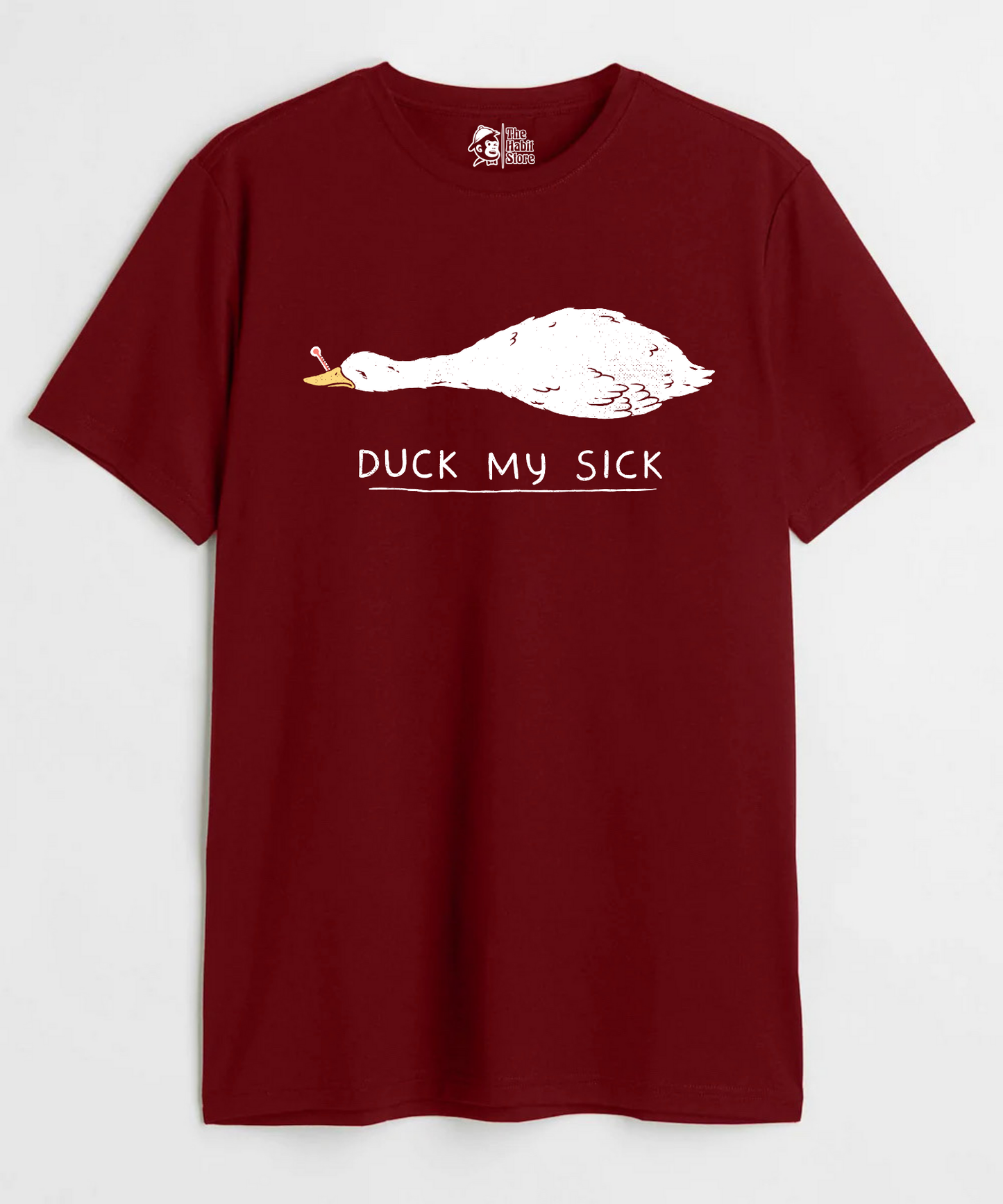 Duck My Sick Unisex Round Neck Half Sleeve T-shirt