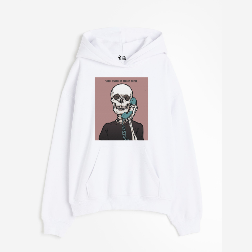 "You Should Have Died - Oversized Winter Dreams: Premium 400 GSM Hoodies"