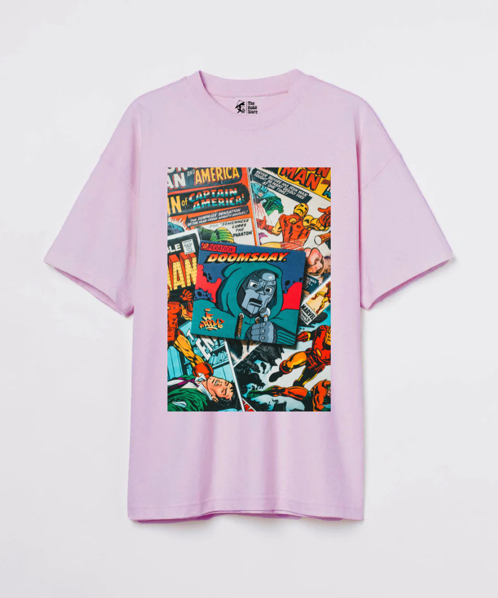 Operation: Doomsday 240 GSM Unisex Oversized T-shirt