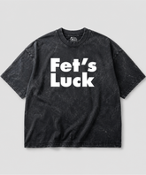 Fet's Luck Acid Wash Oversized T-shirt | 240 GSM